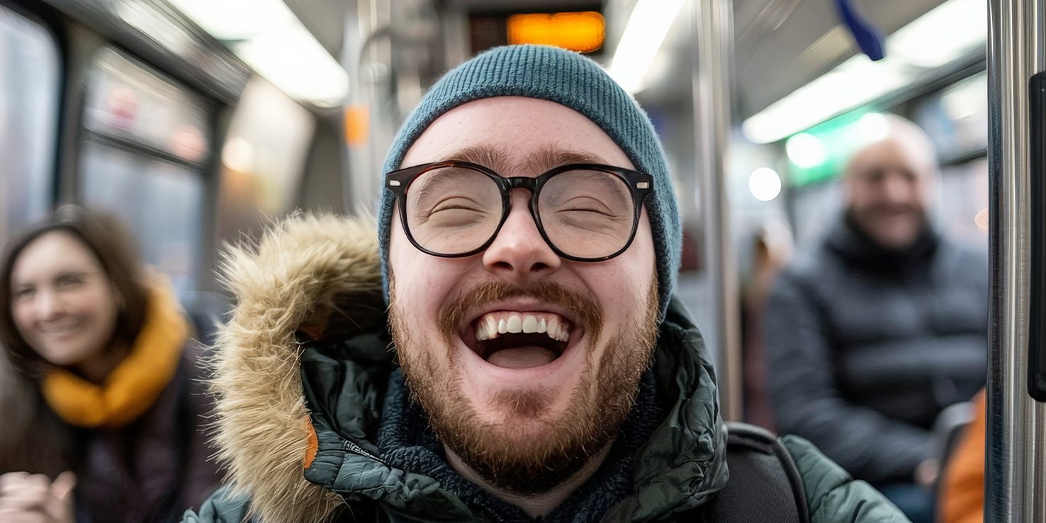 transportation-services-banner man smiling in a bus